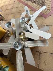 5 Used ceiling fans