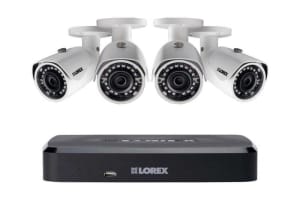 LOREX HD IP Security Camera System  8 Channel NVR, 4 HD Outdoor 4MP