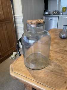 Antique storage jar