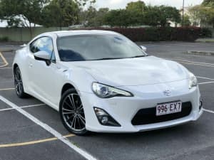 2013 Toyota 86 ZN6 GTS White 6 Speed Sports Automatic Coupe