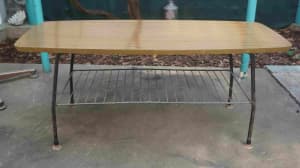1960s 1970s TV STABLE SIDE COFFEE TABLE