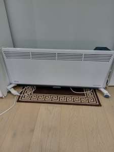 Omega Altise Panel Heater, Electrical, Colour White, Good condition