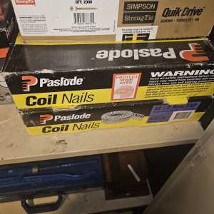 Paslode coil nails brand new