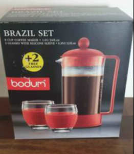 bodum coffee set - Brazil NEW 