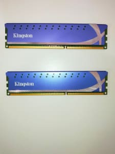 USED 2x Kingston HyperX Genesis DDR3 4GB Ram (1x 8GB Kit)
