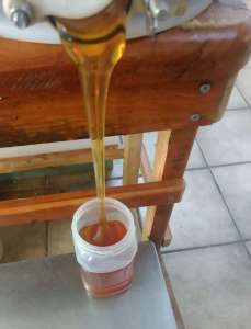Beautiful Local Raw Honey, straight from the hive
