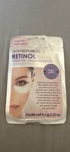 Retinol hydrogel under eye mask