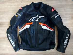 Alpinestar leather jacket air flow 