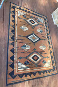Boho floor rug
