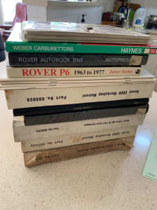 Rover car manuals & workbooks