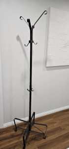 Sturdy metal coat stand in excellent condition 