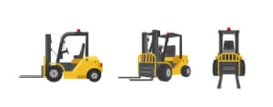 Hire a BIG forklift (FREE delivery to YOUR site)