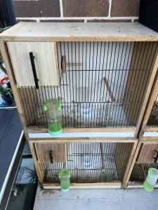 Bird cage breeding cabinet