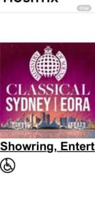Premium tickets Ministry of Sound Classical Sydney tickets