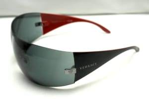 Versace Grey Gradient Wraparound Sunglasses - 2054  *234445
