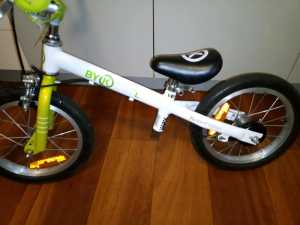 Byk balance bike in excellent condition.