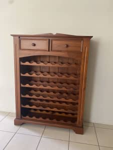 Two drawer wine rack