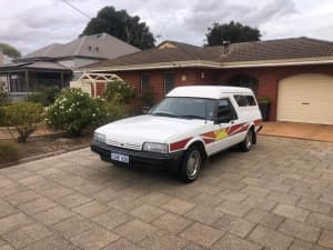 1989 FORD FALCON XF 3 SP AUTOMATIC VAN, 2 seats