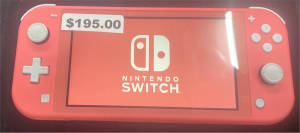Nintendo Switch Light Hdh-001 (Pink)
