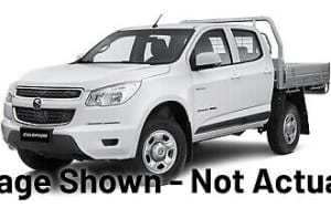 2015 Holden Colorado RG MY15 LS Crew Cab 4x2 White 6 Speed Sports Automatic Cab Chassis
