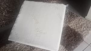 Wedge Pillow Memory Foam Cool Gel BAMBOO Cover Cushion