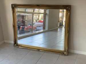Provincial gold mirror