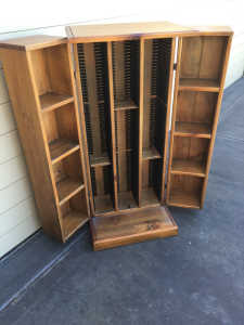 CD DVD Cabinets Pine Very high quality TWO OF