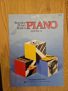 Piano book - Bastien Piano Basics Level 2
