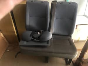 Double front seat for VW Transporter (was fitted in my Mercedes Vito)