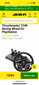 thrustmaster t248 ps5