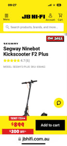 Segway Ninebot Kickscooter F2 Plus
