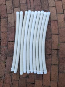 Swimming pool flexible pipes for pool cleaner