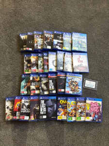 PS4 Games - The Last of us, Minecraft, Call of Duty, Dying Light, etc.