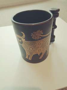 Taurus mug Zodiac John Cuffley Portmeirion pottery