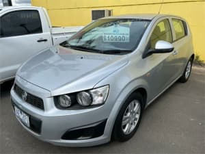 2013 Holden Barina TM MY14 CD Silver 6 Speed Automatic Hatchback
