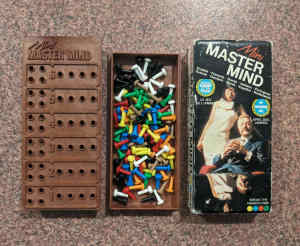 Mini mastermind game (1970s era) 