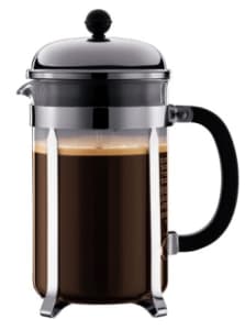 French Press Coffee Maker - 1.500 Litres Chambord - Stainless Steel