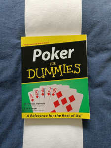 Poker For Dummies By: Richard D. Harroch, Lou Krieger (NEW)