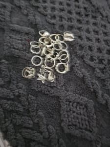 A bunch of random rings for sale