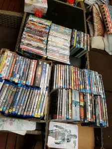 DVD blue Ray and other collections over 120 DVD sell thelot 