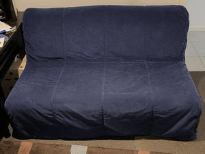 Ikea Sleeper sofa with Cover and Storage Box