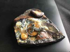 Large Australian Opal Stone Display