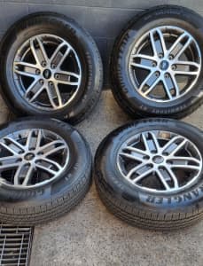 Ford EVEREST Alloy Wheels 18inch 4A1Tyres Genuine 2023 FIT Ford RANGER