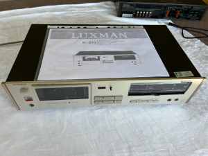 Vintage Luxman K-210 Stereo Cassette Tape Deck - Fully Working