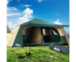 Instant Up Camping Tent 8 Person Pop up Tents Family Hiking Dome Camp