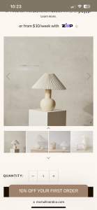 McMullin & Co. Daisy Table Lamp
