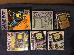 GameBoy Original Grey Clear Color NeoTones Pocket Japan