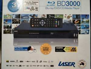Laser Blu-ray Player BD3000