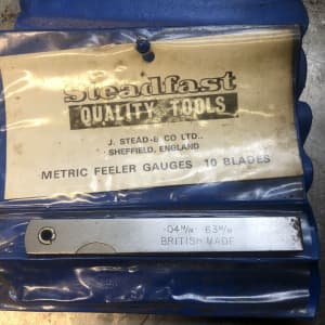 Metric feeler gauges Made in UK NEW free postage!!