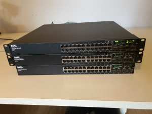 Dell PowerConnect 6224 Switch with 24 x 1Gig, 2 x 10 Gig SFP 